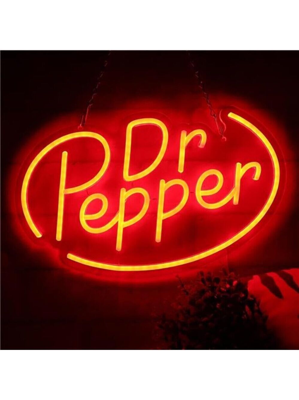 Dr Pepper Soda Pop LED Neon Sign Man Cave Store Shop Business Restaurant Retro